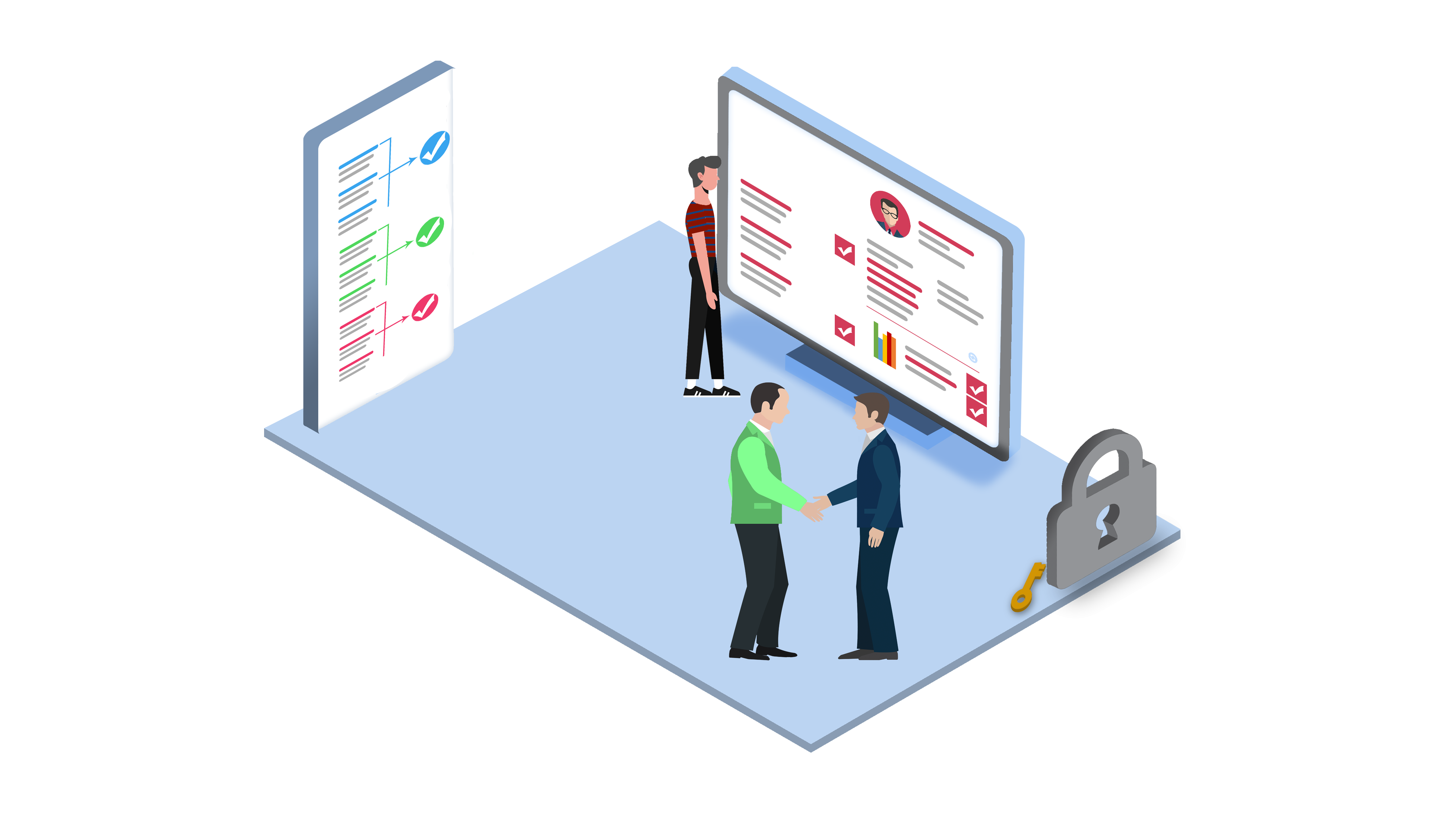 KYC document exchange